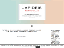 Tablet Screenshot of japideis.com